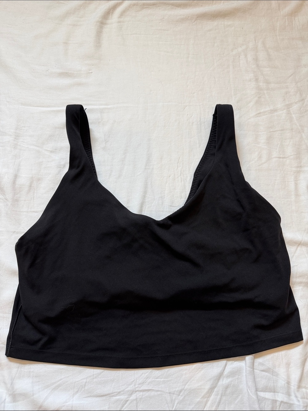 aerie Black Seamless Scoop Bralette